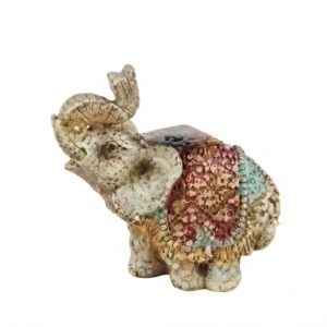 AR1845 ( Royal Lucky Elephant Metal Showpiece 288PCS CTN