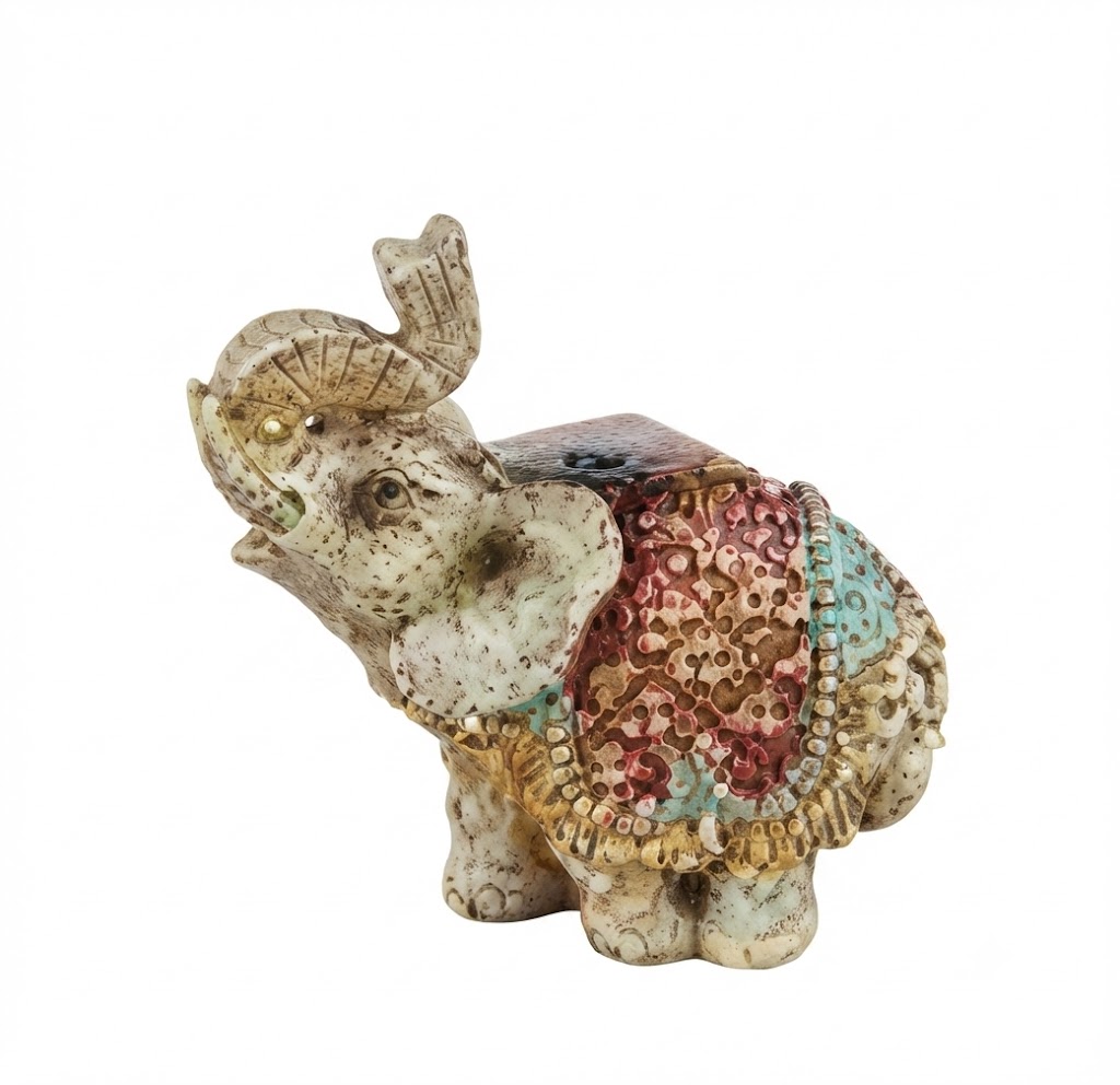 AR1845 ( Royal Lucky Elephant Metal Showpiece 288PCS CTN