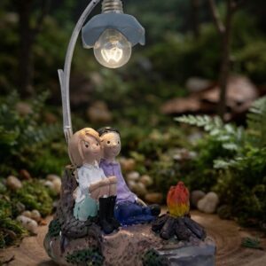AR2581   ( Romantic Couple Campfire LED Table Lamp )  60PCS CTN