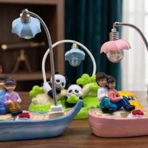 AR2586 ( Romantic Couple & Family LED Boat Showpiece Collection ) ( 60PCS CTN )
