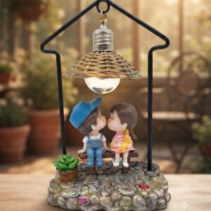 AR2587 ( Romantic Kissing Couple LED House Showpiece ) ( 72PCS CTN  )