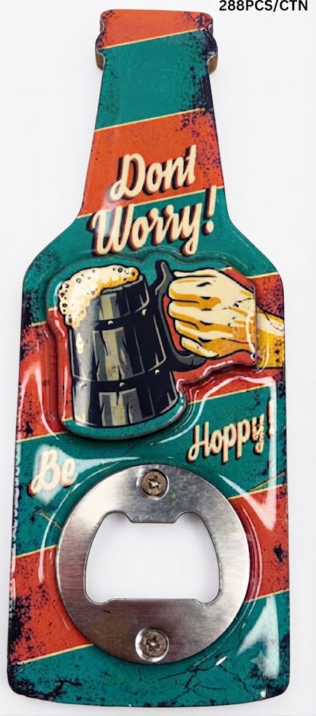 AR3103 ( Vintage Beer Bottle Wall-Mounted Bottle Opener ) ( 288PCS/CTN ) - Image 2