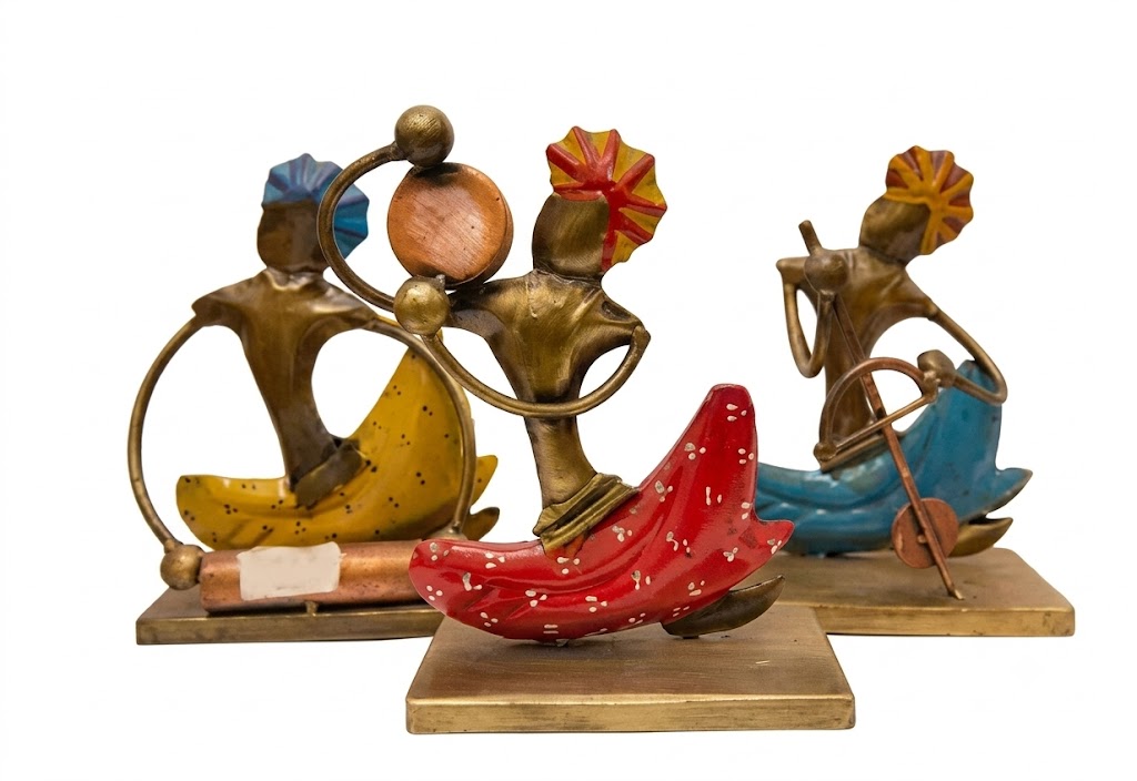 C-59 ( Modern Ethnic Decorative Figurines for Home & Office (Set of 3) ) - Image 2