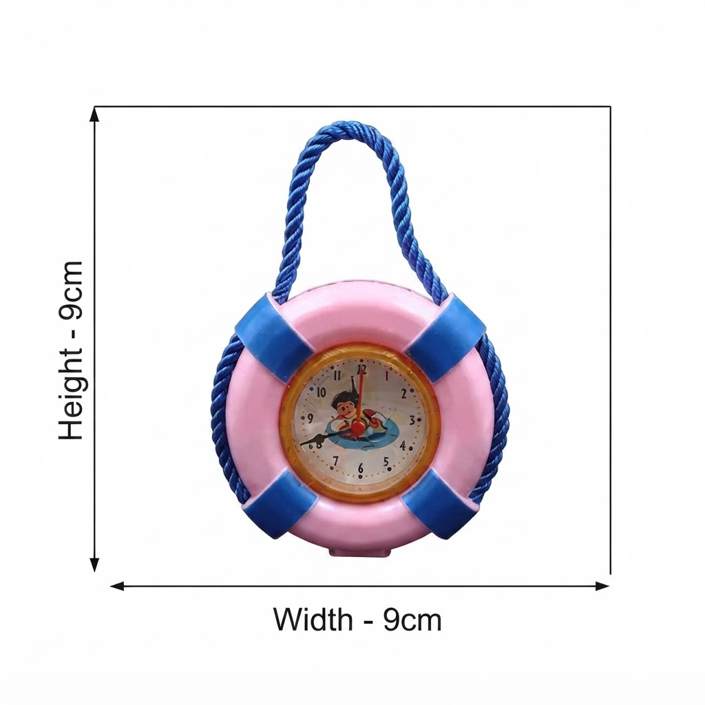 HBY0012 ( Lifebuoy Rope Design Mini Table Clock ) - Image 2