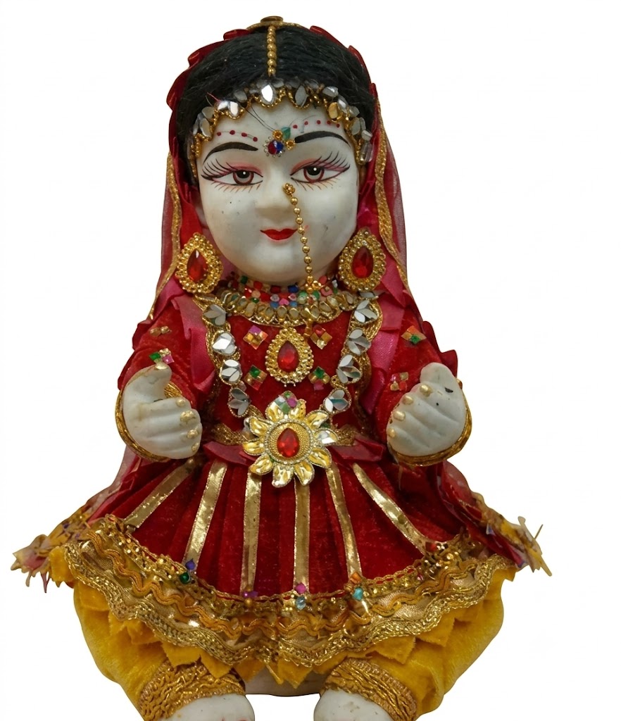 L 9919 ( Handcrafted Laddu Gopal Idol with Designer Traditional Dress ) - Image 2