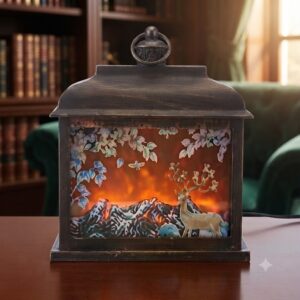 Pj-6159[m]  ( Decorative Deer & Mountain Ambient Light )