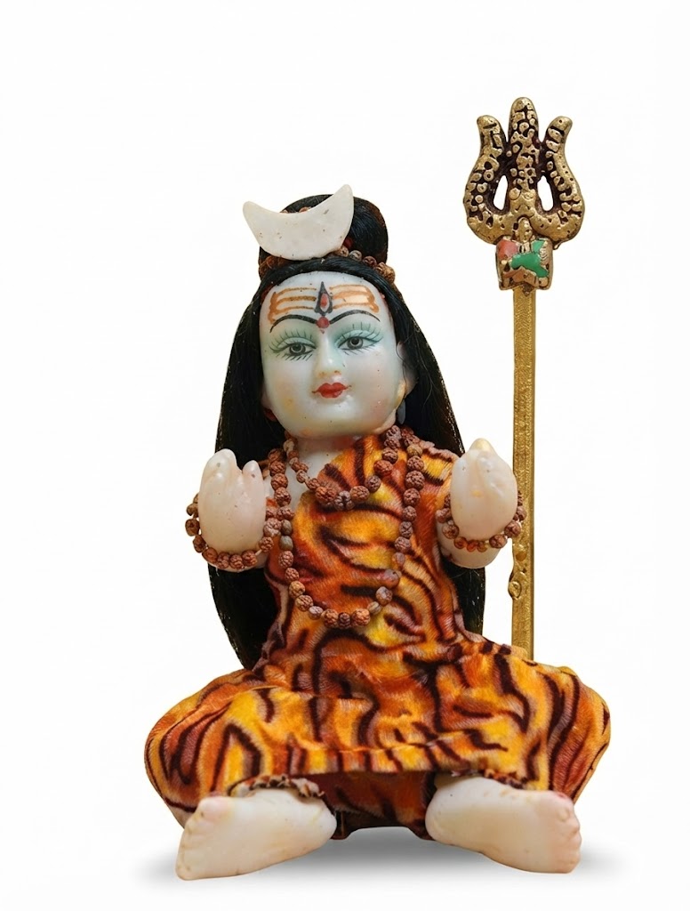 Premium Bal Shiv (Baby Lord Shiva) Idol with Trishul - Image 2