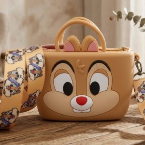 Cute Cartoon Chipmunk Silicone Mini Sling Bag for Kids