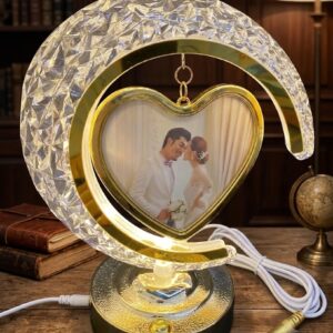 AR2353 ( Luxury Crystal LED Heart Photo Frame Table Lamp ) PcsCtn.48
