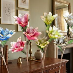 YS1145 ( Premium Enamel Magnolia Artificial Flower Stem ) 160PCS CTN