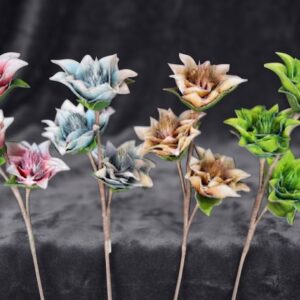 YS1146 ( Luxury Enamel Lotus Artificial Flower Stem ) 144Pcs Ctn
