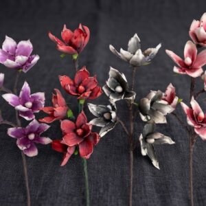 YS1152 ( Premium Enamel Magnolia Blossom Artificial Flower Branch )160PCS CTN