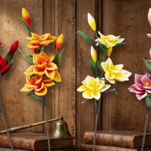 YS1153 ( Premium Tropical Lily Artificial Flower Branch ) 96PCS CTN