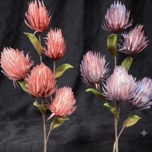 YS1157 ( Premium Protea Thistle Artificial Flower Branch )150PCS CTN
