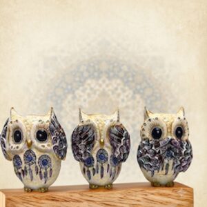 YS1230 ( Handcrafted Decorative Owl Figurine ) PCS CTN36