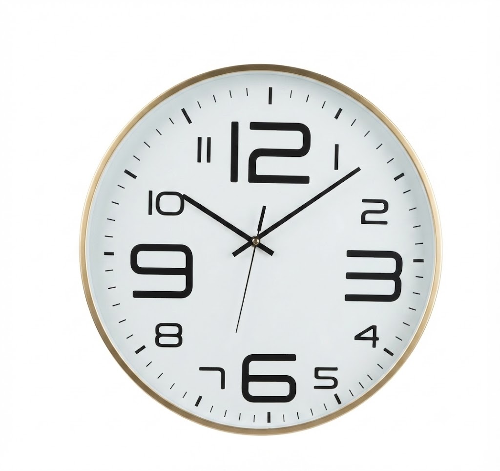 YS1435 ( Modern Minimalist Round Wall Clock ) 10PCS CTN - Image 2