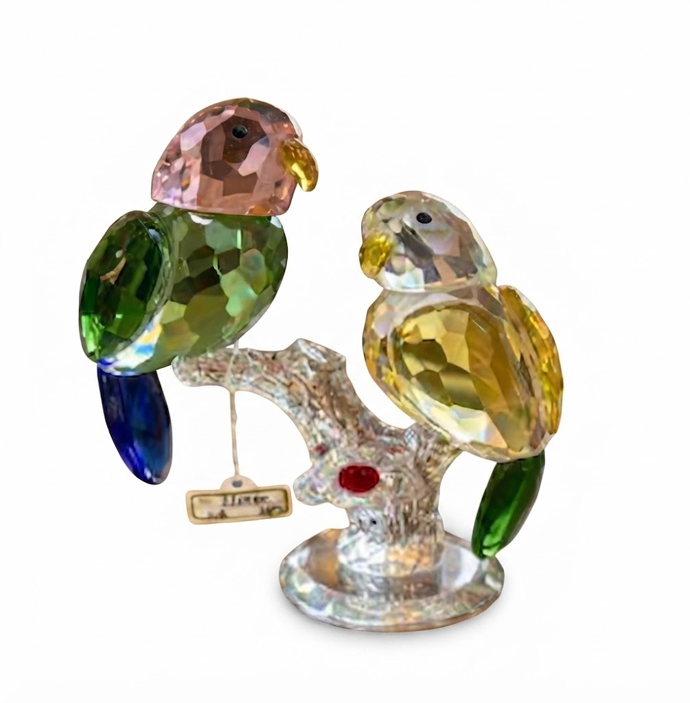 YS1456 ( Luxury Crystal Love Birds Showpiece ) ( Pcs CTN-12 ) - Image 2