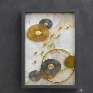 YS449 ( Modern Abstract Metal Wall Art Frame ) PcsCTN6