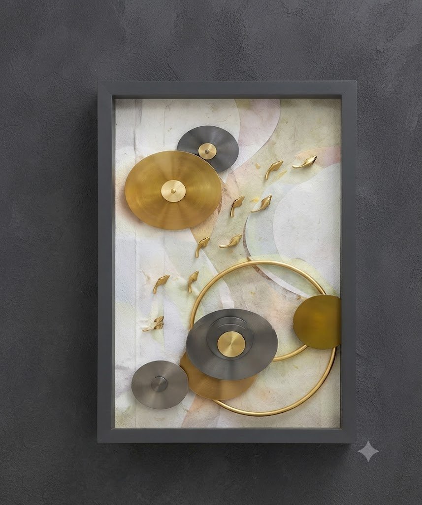 YS449 ( Modern Abstract Metal Wall Art Frame ) PcsCTN6