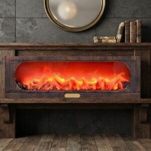YS962 ( Premium LED Electric Fireplace Wall Decor with Realistic Flame Effect ) 3PCS CTN