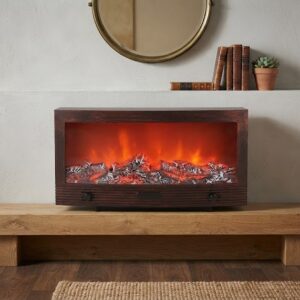 YS963 ( Modern LED Electric Fireplace with Realistic Flame Effect ) 4PCS CTN