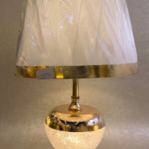 YS2194 ( Luxury Gold Crystal LED Table Lamp with Fabric Shade ) PcsCtn.36