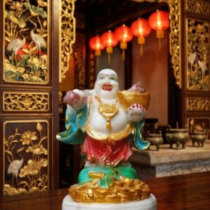 no c minni  ( Feng Shui Lucky Buddha Idol for Home, Office & Gift )