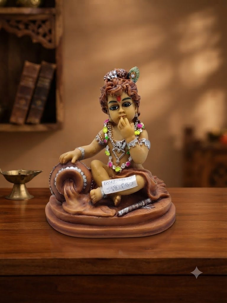 1042 ( Lord Krishna Decorative Showpiece )