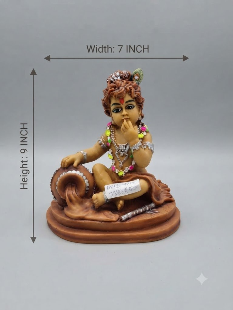 1042 ( Lord Krishna Decorative Showpiece ) - Image 2