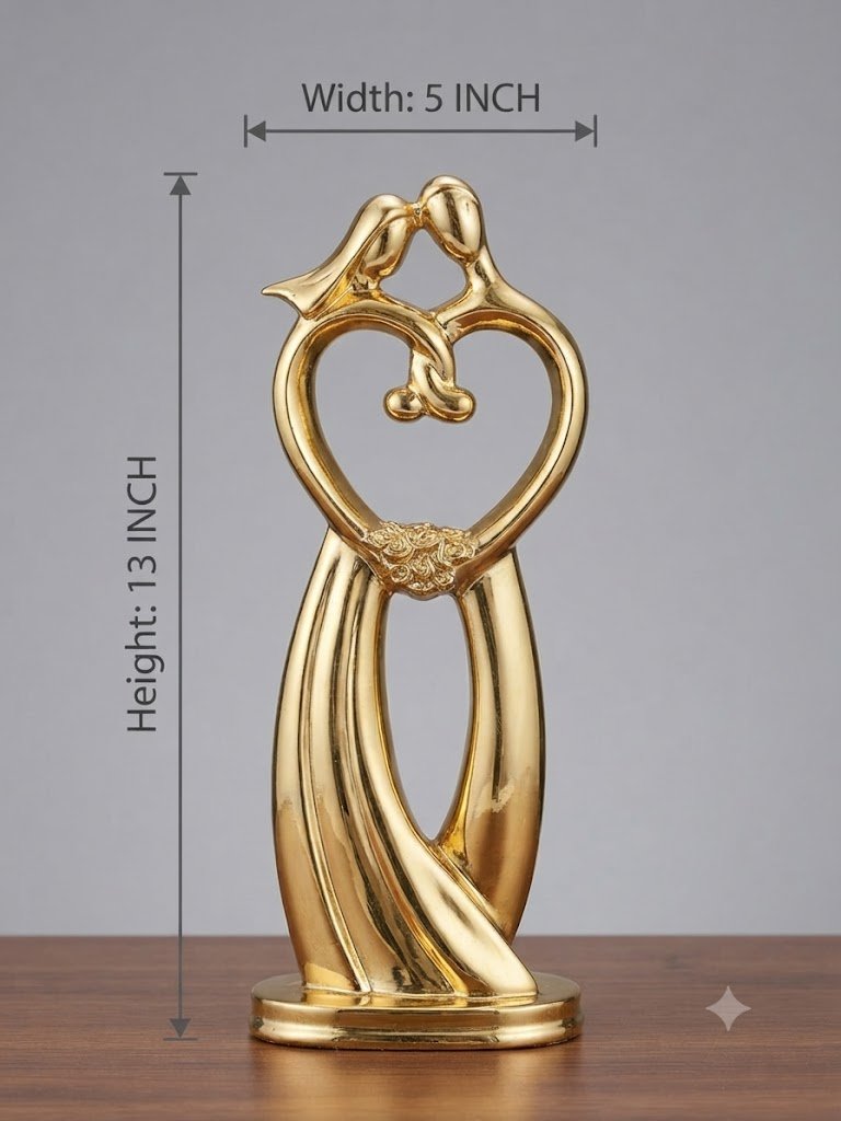 1112 ( Modern Love Sculpture Decorative Statue for Home & Office ) - Image 2