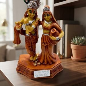1117WD ( Radha Krishna Polyresin Idol )