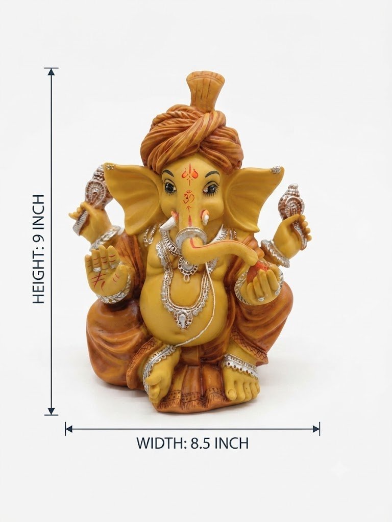 1188wd ( Royal Maharaja Ganesha Idol ) - Image 2