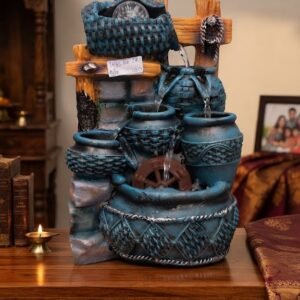1480 NO.17 ( Multi-Tier Waterfall & Water Wheel Showpiece )