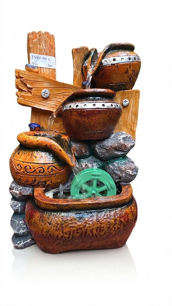 1480 No.01 ( Rustic Cascading Water Fountain ) - Image 2