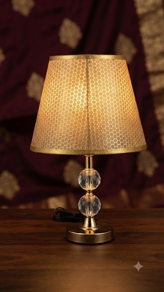 1618 ( Elegant Decorative Bedside Lamp )