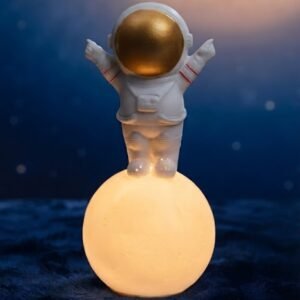 3309 ( Cute Astronaut Moon Light Decorative Showpiece )