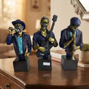4027  ( Musician Trio Resin Showpiece Set )