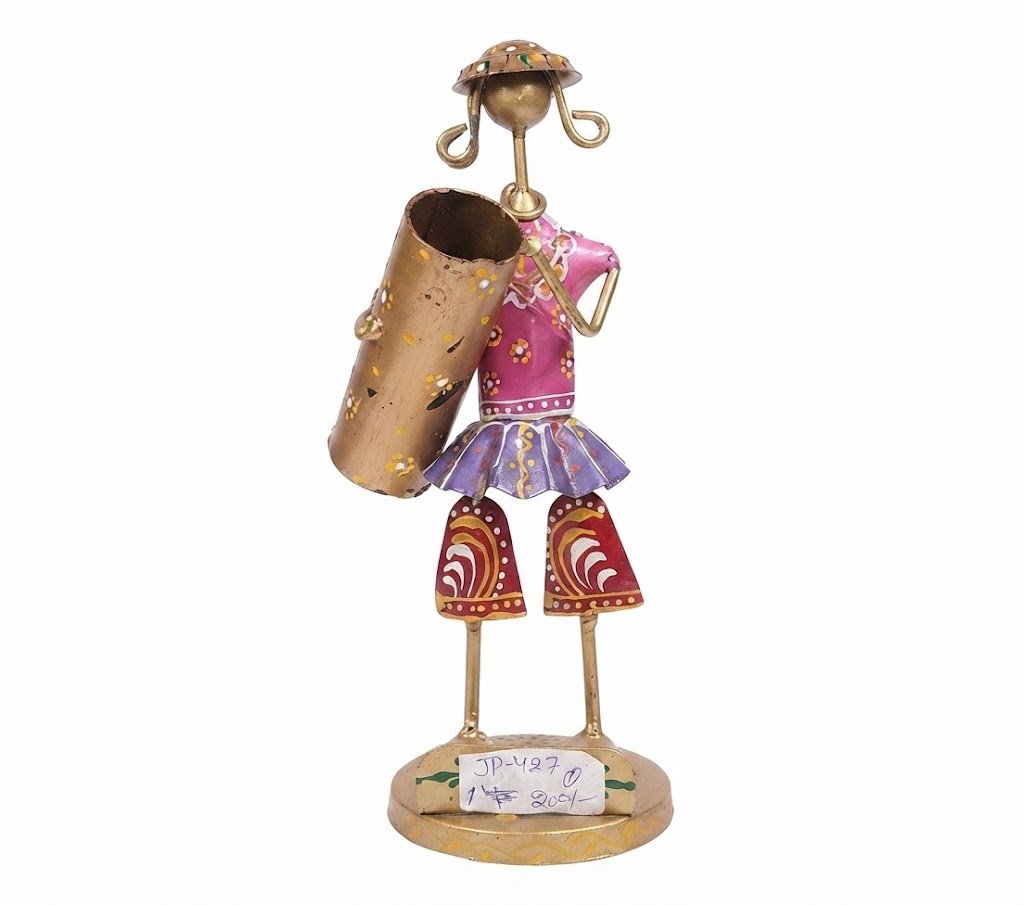 4270 ( Colorful Rajasthani Folk Musician Decorative Figurine ) - Image 2