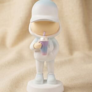 982 ( Modern Boy with Drink Decorative Showpiece )