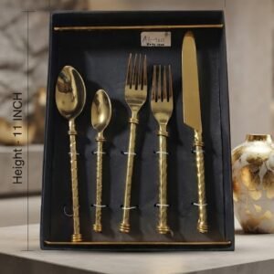 AG9601 ( Luxury Gold Cutlery Set with Premium Display Box )
