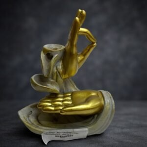 AR2797 ( Divine Golden Hand Mudra Buddha Incense Holder