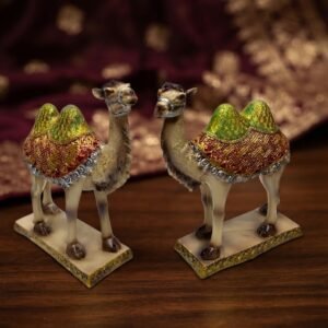 BB-IM-110  ( Royal Camel Pair Decorative Figurines )