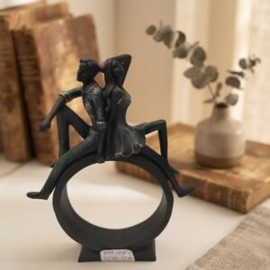 Black Couple ( Elegant Black Couple Love Sculpture )
