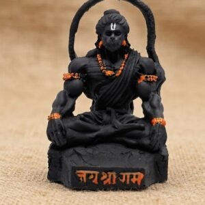 H3-B ( Black Finish with Orange Beadwork )