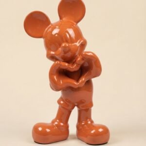 Jolly 68 ( Glossy Orange Mickey Mouse Sculpture )