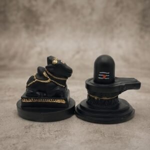 Nandi shivling ( Traditional Mahadev Pooja & Decorative Showpiece )