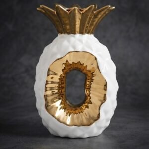 PJ4675  ( Royal Golden Pineapple Decorative Showpiece )