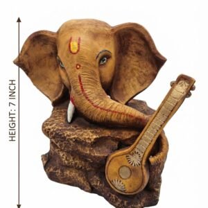 TC.MG02A ( Lord Ganesha Elephant Idol with Drum )