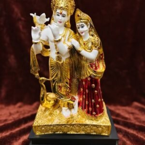 WR.611 ( Gold & White Decorative Divine Couple Idol )