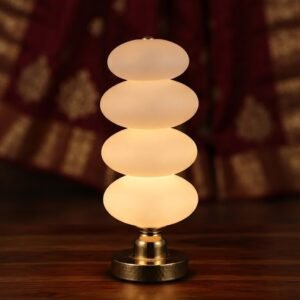 Ys-2043  ( Modern Stacked Oval Glow Table Lamp )